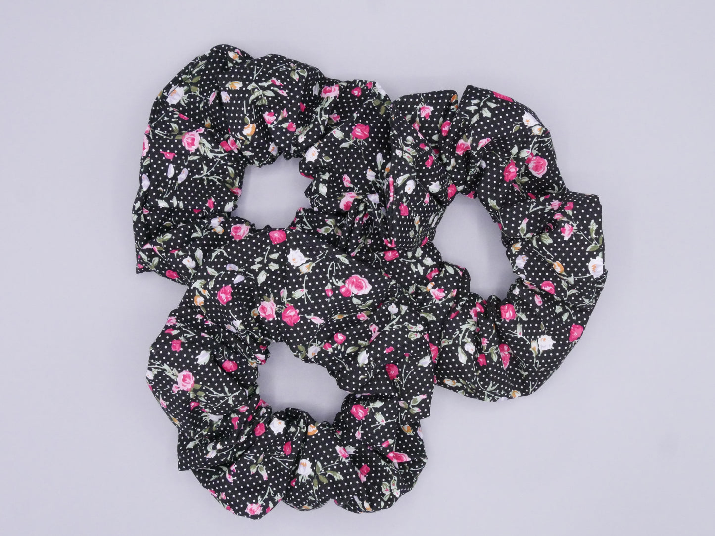 XL Scrunchie mit Blumenmuster